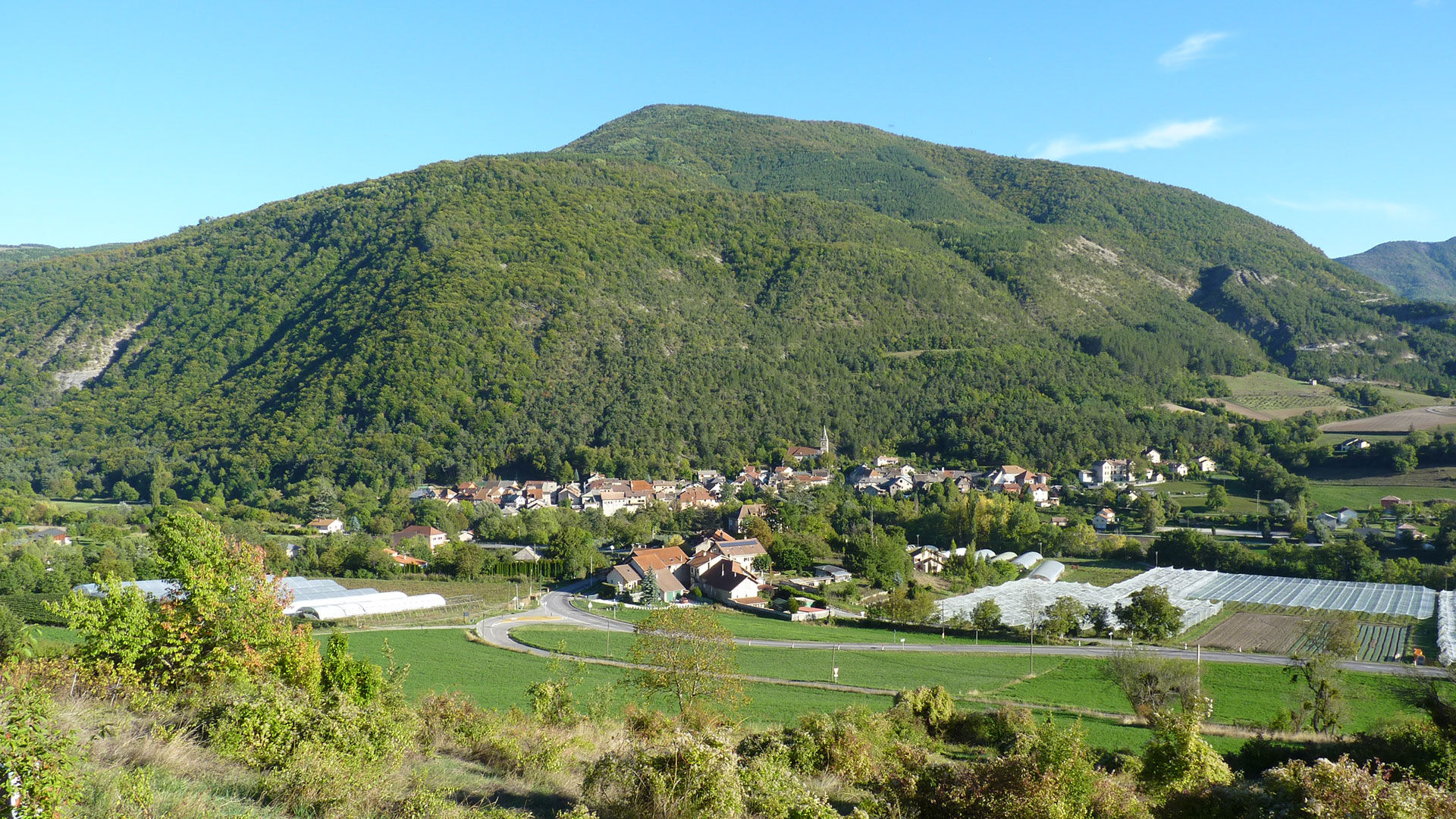 vue depuis rte de jarjayes